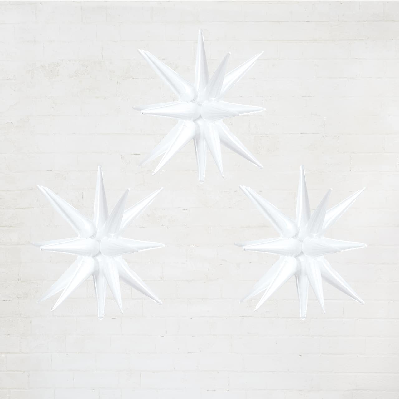 6 Packs: 3 ct. (18 total) 26" Starburst Foil Balloons by Celebrate It™